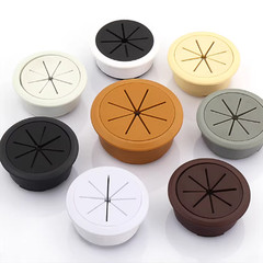 50mm – 80mm PC Computer Desk Plastic Grommet Table Cable Tidy Wire Hole Cover