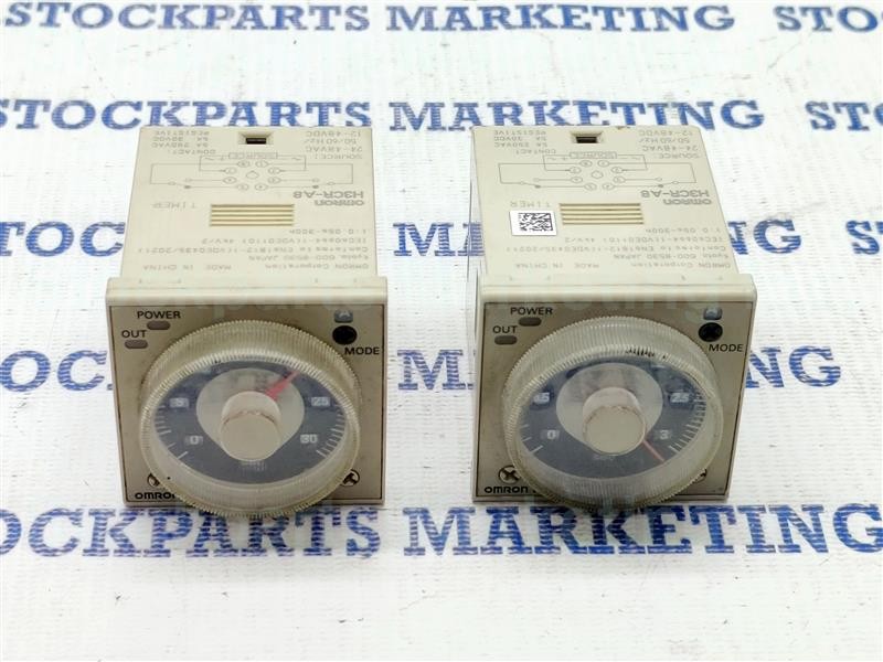 Lot2 pcs Omron H3CR-A8 H3CRA8 Temperature Controller 24-48VAC 50/60Hz 12-48VDC