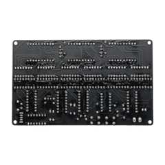 Digital Circuit Clock DIY Electronic Kit Electronic Clock Teaching Kit With Case