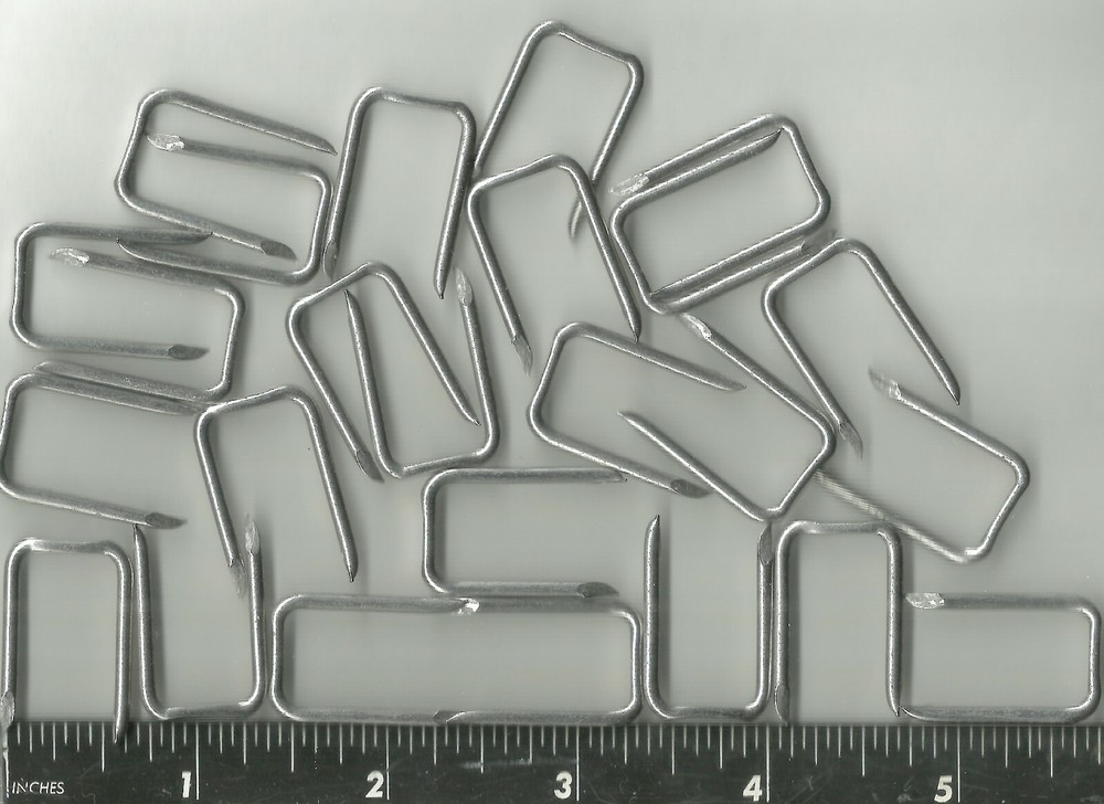 Steel 1/2″ x 1″ ELECTRIC CABLE STAPLES nm-b 14-2 14-3 12-2 12-3 10-2 Romex KING