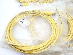 Lot of 9 Crouse Hinds 5000114-128BX Cord Sets 300 Volt 3 Amp 22 AWG 2/C PVC