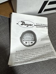 DWYER 605-2 / 6052 Lightly Used – 2 PSI