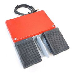 Altech FS2 U1/U1 51.201R Heavy duty Two Pedal Foot Switch w/ Aluminum Cover