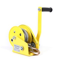Manual Winch Hoist Lifting Tool Crane for Outside Air Conditioner Installation