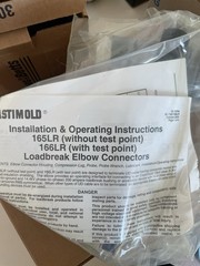 Elastimold 166LRB5240-SG3 Loadbreak Elbow NEW In Box