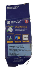 Brady M21-1000-427 Wire Marking Black On Tran/White Vinyl Genuine OEM Set