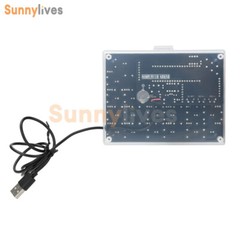 DC5V DIY Clock Kits Electronic Soldering Practice Kit For Learning USB Interface