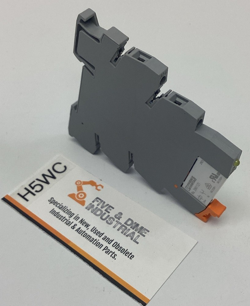 Phoenix Contact 2961121 24VDC Coil Relay w/ Socket 5-Amp, 250VAC