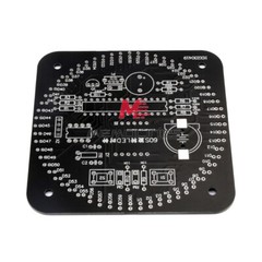 DIY Rotating LED Electronic Digital Clock Kit Learning Board DC5V DS1302 + Shell