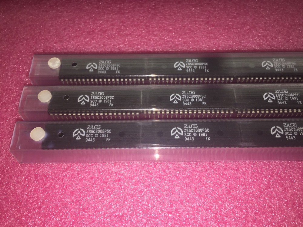 (5 PIECE LOT) Z85C3008PSC, ZILOG, IC CONTROLLER CMOS 40DIP
