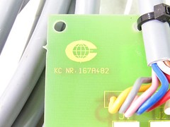BEUMER CRISPLANT CONVEYOR 167A482 167A593 CABLE WIRE W/ PC CIRCUIT BOARD *XLNT*
