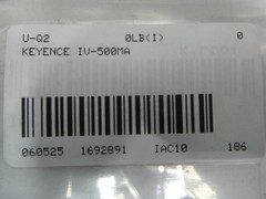 Keyence IV-500MA Automatic Monochrome Vision Sensor Camera 24v-dc
