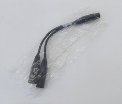 Bescor XLRYM 4-Pin XLR Female to Male 5″ Power Y-Adapter Cable – NEW Surplus!