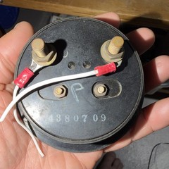 Triplett Model 321-7 0-30 DC Volt Meter Dial Gauges Lot Of 2