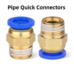 Fitting Thread Hose Fittings Pipe Quick Connectors Pneumatic Push In Connector