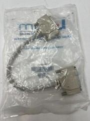 L-Com Deluxe Molded D-Sub Cable, DB25 Male / Female 1.0 ft CSMN25MF-1