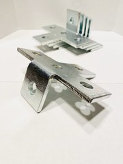 5pcs P1029 EG 5-3/8″x 2″x 3-1/2″, 5-Hole 90D Electro Galvanized Plates 🇺🇸