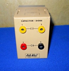 LAB-VOLT EMS 9119 CAPACITOR – DIODE 400 V-DC 3A-400 PIV