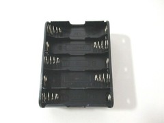 Pro Power (F008B) 10X AA Black Spring Coil Contact Battery Holder – Lot of 10