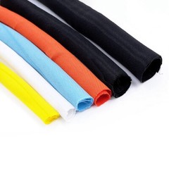 Split Braided Sleeving Loom Tube Cable Wire 5-60mm Harnessing Sheathing 5Colours