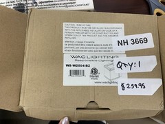 WAC Lighting WS-W2504-BZ LED Wall Light, Bronze