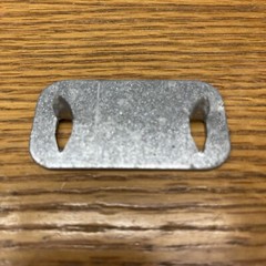 Steel City Stud Cover CP-1 Galvanized Steel – 100 Count