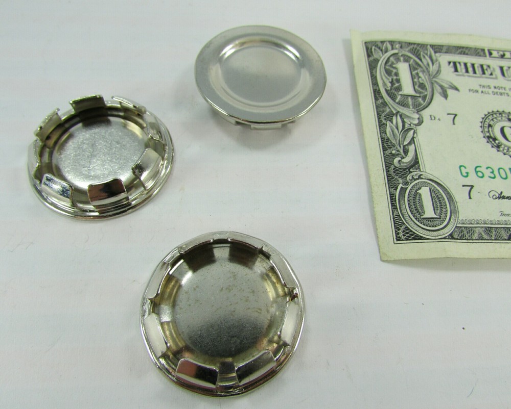 Lot 10 Stimpson 3/4″ Trade Size Electrical Box Knockout Hole Plugs Nickel 1.109″