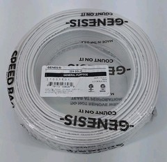 General Purpose 22/4 Solid Genesis White Cable 11035801 Copper Wire