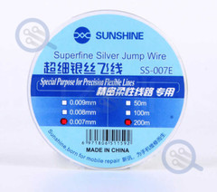 0.007mm Jumper Wire (Uncoated) Thinnest Strongest Wire – Microsoldering