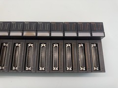 USED MITSUBISHI A1S61PN A1SHCPU A1SX81 (4) A1SY81 RACK PROCESSOR P/S MODULES LOT