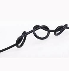 UL1185 Single Core Shielded Wire 10/12/14/16/18/20/22/24/26/28AWG Black And Grey