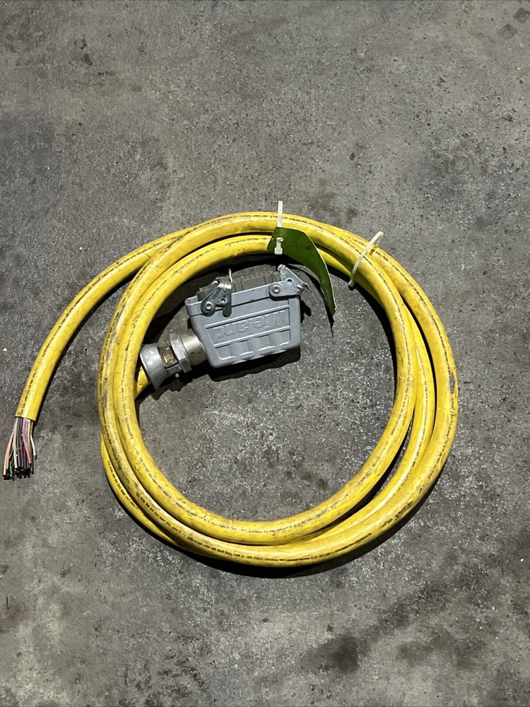 🔥Electromotive Systems Pendant Cable 36C/16AWG MTW 600V 90C 12’, Used🇺🇸
