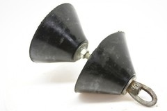 Cal Am 4″ Cal Missile Duct Projectile & 1.5-2.5″ Inflatable Line Carrier NOS