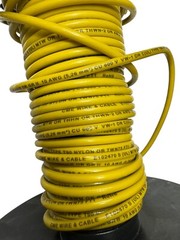 CME E102470 Type T90 TWN75 Yellow Wire 10 AWG Approx 40′ Long, 2 lbs 1oz