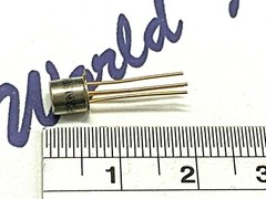 1PC RF 2N3822 Gold 4-Pin 0.3W 50V 0.01A N-Channel JFET Transistor NOS