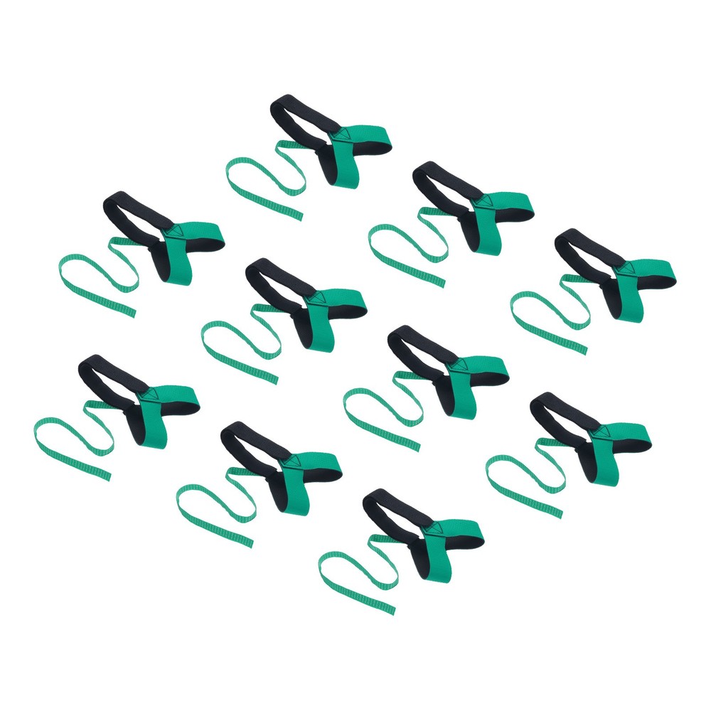 10pcs ESD Anti Static Foot Heel Straps Adjustable,Green