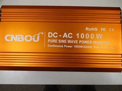 CNBOU B12P1000W-1 Pure Sine Wave Power Inverter (110VAC, 12VDC, DC – AC 1000W)