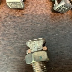 10- Nos Burndy 6 Run 14-6 AWG Mechanical Split Bolt Connector KS17
