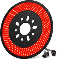 Spare Tire Brake Light for 2018-2026 Jeep Wrangler JL JLU, 405PCS LED Super Brig