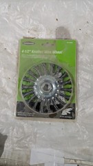 WARRIOR 4-1/2″ Knotted Wire Wheel