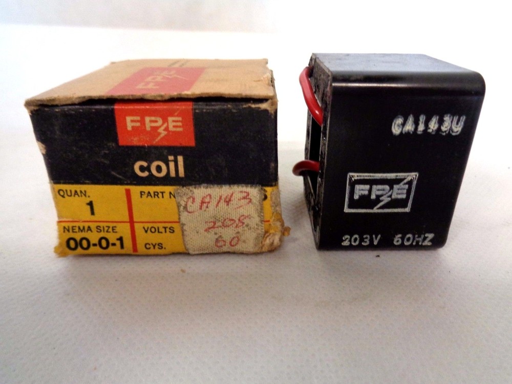 NEW FPE FEDERAL PACIFIC CA143U COIL 230V