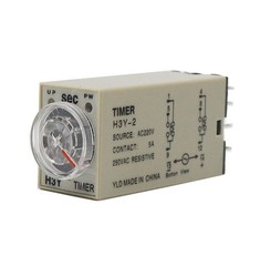 General Purpose Time Relay H3Y2 Small 8Pin DC12V24V AC220V Timer Switch 1Sto60M
