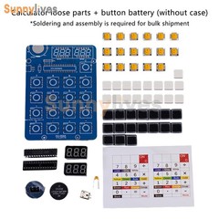 LED Digital Tube Display Calculator Electronic DIY Kit Soldering Practice Parts