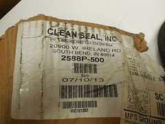 CLEAN SEAL 2588P-500 TIARA YACHTS 5293590 1/8″ MARINE RUBBER U TRIM GASKET 55FT