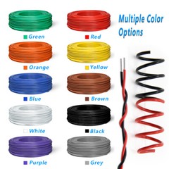 PVC Single Core Stranded Cable18~26AWG Core Tinned Copper Equipment Hook up Wire