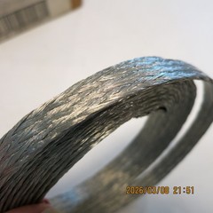 1/2″ Grounding Cable Scotch 3M Braided 11 feet long Tinned Copper