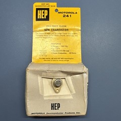 HEP241 – MOTOROLA – High Voltage, Medium Power Switch NTE175