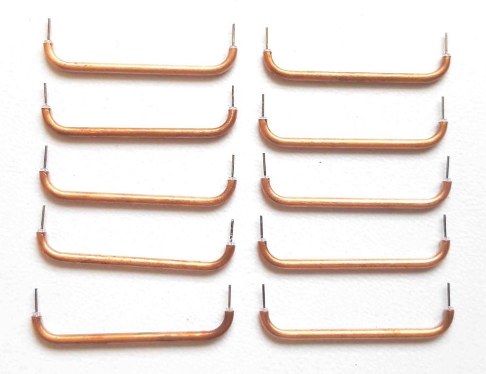 4pcs MicroCoax UT-047 .047×0.82″ Semi-Rigid Coax RF Microwave Jumper Cables