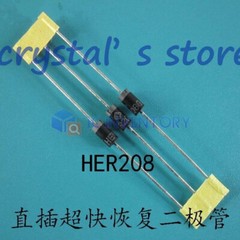 100PCS HER208 2.0A HIGH EFFICIENCY RECTIFIER IC New Best Price Quality#