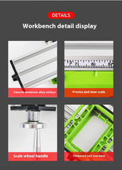 New Micro-precision Multifunctional Milling Machine Table Drilling Table